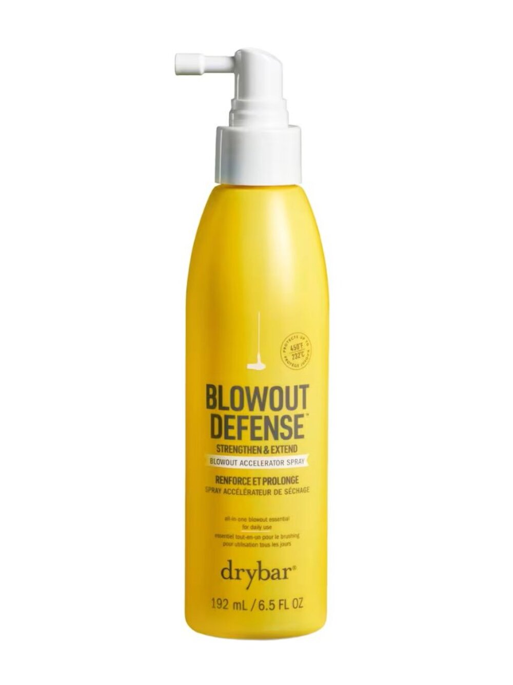 2Pack Combo Drybar Blowout Defense Strengthen & Extend Blowout Accelerator Spray